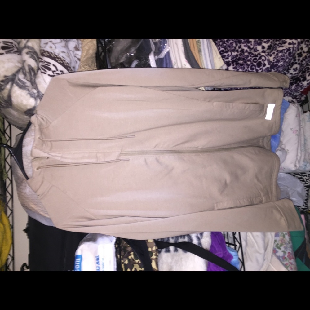 Gymshark Eaze tan hoodie Large